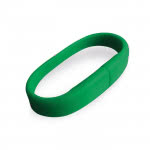 Pulsera USB publicidad verde