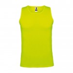 Chaleco deportivo para hombre técnico de poliéster 140 g/m2 Roly color amarillo fluorescente