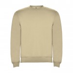 Jersey unisex de algodón y poliéster en punto 280 g/m2 Roly color arena