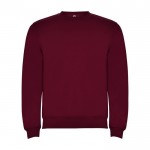 Jersey unisex de algodón y poliéster en punto 280 g/m2 Roly color burdeos