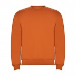 Jersey unisex de algodón y poliéster en punto 280 g/m2 Roly color naranja