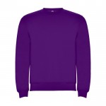 Jersey unisex de algodón y poliéster en punto 280 g/m2 Roly color morado