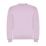 Jersey unisex de algodón y poliéster en punto 280 g/m2 Roly color rosa claro