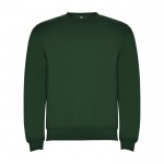 Jersey unisex de algodón y poliéster en punto 280 g/m2 Roly color verde botella