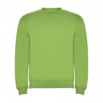 Jersey unisex de algodón y poliéster en punto 280 g/m2 Roly color verde lima