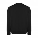 Jersey unisex de algodón orgánico y poliéster reciclado 300 g/m2 Roly color negro