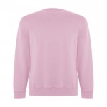 Jersey unisex de algodón orgánico y poliéster reciclado 300 g/m2 Roly color rosa claro