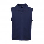 Chaleco polar unisex de 100% poliéster con cuello pollo 300 g/m2 Roly color azul marino