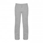 Pantalón de algodón y poliéster regular fit unisex 280 g/m2 Roly color gris claro jaspeado