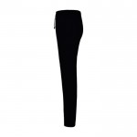 Pantalón de algodón y poliéster regular fit unisex 280 g/m2 Roly color negro vista lateral