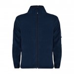 Sudadera polar de poliéster con cremallera completa 300 g/m2 Roly color azul marino