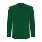 Camiseta de 100% algodón en punto para hombre 160 g/m2 Roly color verde botella