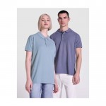 Polo unisex de manga corta con acabado lavado 200 g/m2 Roly Cobain color amarillo imagen de estilo de vida 2