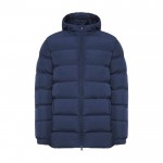 Parka deportiva acolchada de poliéster 110 g/m2 unisex Roly color azul marino
