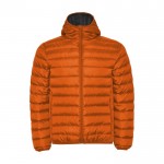 Chaqueta acolchada de poliéster para hombre 290 g/m2 Roly color naranja