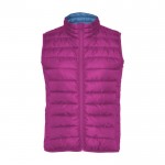 Chaleco aislante con tacto pluma de poliéster para mujer 290 g/m2 Roly color fucsia