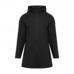 Chubasquero impermeable de poliéster para mujer 210 g/m2 Roly color negro