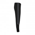 Chándal unisex de poliéster bicolor con colores a juego 225 g/m2 Roly color gris oscuro cuarta vista lateral
