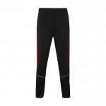 Chándal unisex de poliéster bicolor con colores a juego 225 g/m2 Roly color rojo segunda vista frontal