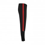 Chándal unisex de poliéster bicolor con colores a juego 225 g/m2 Roly color rojo cuarta vista lateral