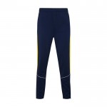 Chándal unisex de poliéster bicolor con colores a juego 225 g/m2 Roly color amarillo segunda vista frontal