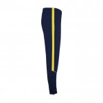 Chándal unisex de poliéster bicolor con colores a juego 225 g/m2 Roly color amarillo cuarta vista lateral
