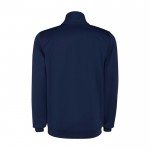 Chándal unisex de poliéster bicolor con colores a juego 225 g/m2 Roly color azul real segunda vista trasera
