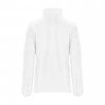 Chaqueta polar de poliéster 100% para mujer 300 g/m2 Roly color blanco segunda vista trasera