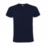 Camiseta unisex de algodón 100% en manga corta 150 g/m2 Roly color azul marino