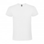 Camiseta unisex de algodón 100% en manga corta 150 g/m2 Roly color blanco