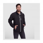 Chaqueta softshell de poliéster para hombre 300 g/m2 Roly color azul marino imagen de estilo de vida