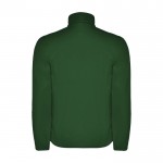 Chaqueta softshell de poliéster para hombre 300 g/m2 Roly color verde botella segunda vista trasera