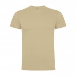 Camiseta de manga corta de algodón para hombre 165 g/m2 Roly color arena