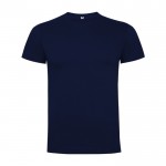 Camiseta de manga corta de algodón para hombre 165 g/m2 Roly color azul marino