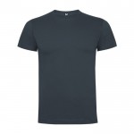 Camiseta de manga corta de algodón para hombre 165 g/m2 Roly color grafito