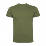 Camiseta de manga corta de algodón para hombre 165 g/m2 Roly color verde militar