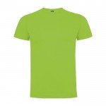 Camiseta de manga corta de algodón para hombre 165 g/m2 Roly color verde lima