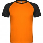 Camiseta deportiva unisex de manga corta de poliéster 140 g/m2 Roly