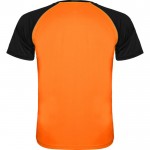 Camiseta deportiva unisex de manga corta de poliéster 140 g/m2 Roly segunda vista trasera