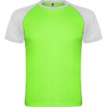 Camiseta deportiva unisex de manga corta de poliéster 140 g/m2 Roly