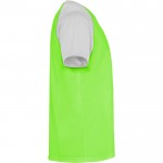 Camiseta deportiva unisex de manga corta de poliéster 140 g/m2 Roly segunda vista lateral