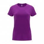 Camiseta de 100% algodón en punto para mujer 170 g/m2 Roly color morado