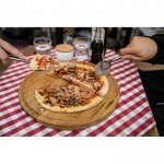 Set de utensilios para la pizza de acero inoxidable Boska color plateado brillante