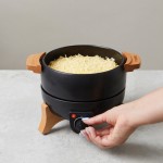 Fondue eléctrica con control preciso y capacidad para 8 personas Boska color negro