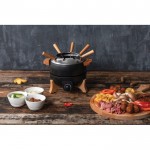 Fondue eléctrica con control preciso y capacidad para 8 personas Boska color negro
