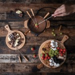 Fondue eléctrica con control preciso y capacidad para 8 personas Boska color negro