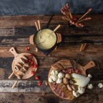 Fondue eléctrica con control preciso y capacidad para 8 personas Boska color negro