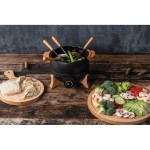 Fondue eléctrica con control preciso y capacidad para 8 personas Boska color negro