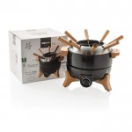 Fondue eléctrica con control preciso y capacidad para 8 personas Boska color negro