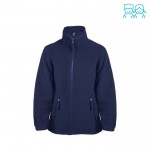 Chaqueta polar para niño 300 g/m2 color azul oscuro